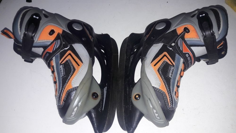 Łyżwy Hokejowe B-SQUARE rozmiar 34-36 SUPER stan