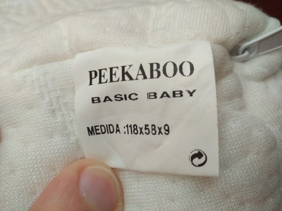 Colchão para cama de bebé + resguardo