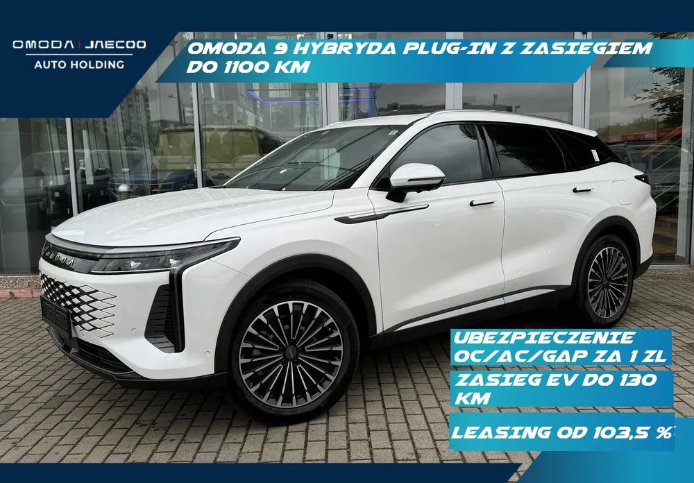 Omoda 9 Demo Omoda 9 Super Hybrid 537 KM AWD, 145 KM Zasięgu