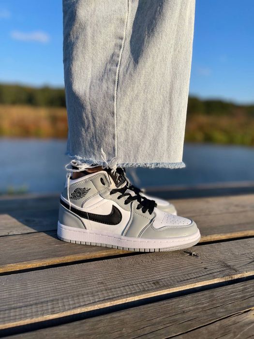 Buty Nike Air Jordan 1 Mid Smoke Grey 36-45 unisex trampki