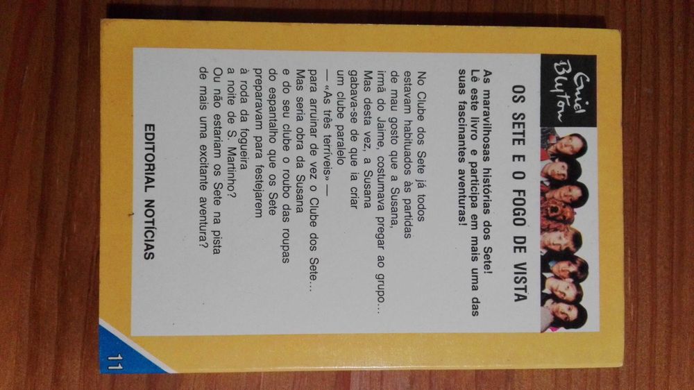 Os sete e o fogo de vista n°11