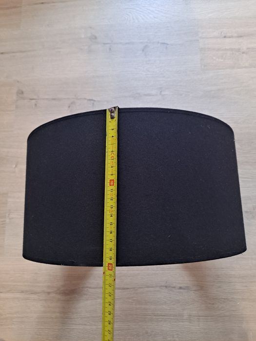 Lampa sufitowa czarna