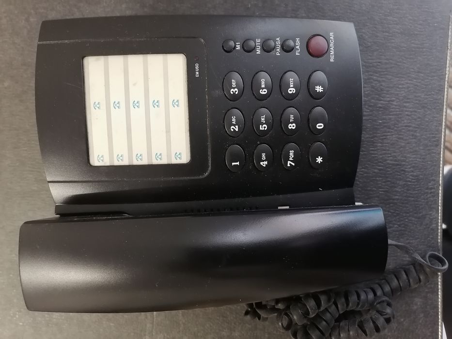 Telefone Fixo Com Fios (Excelente Estado, como novo)