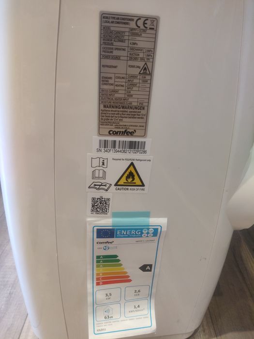 Klimatyzator mobilny comffe 3W1 3,5KW