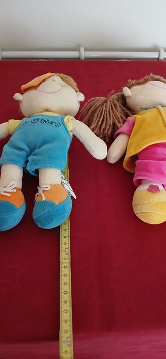 Casal de bonecos Amiguinhos