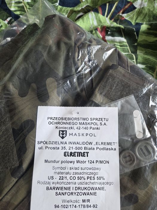 Goretex, mundur polowy, bielizna, ubranie ochronne