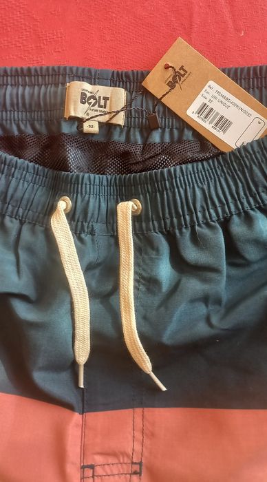 Calções de banho LIGHTNING BOLT tamanho 32 (Novos)