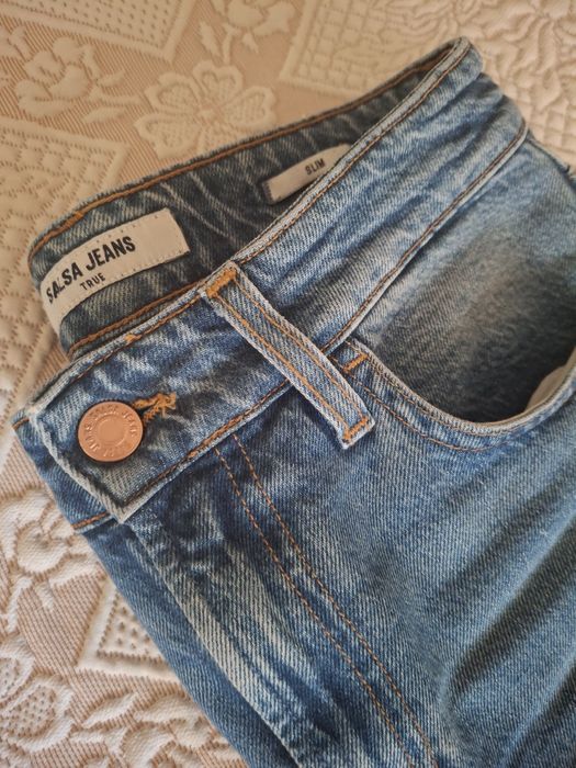 Calças Salsa cintura subida novas