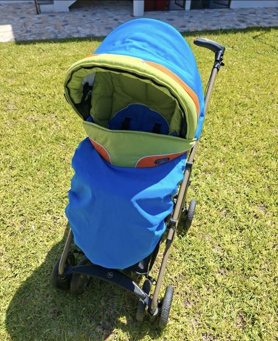 Carrinho de Bebé Bebecar Vogue Color com Acessórios – Excelente Estado
