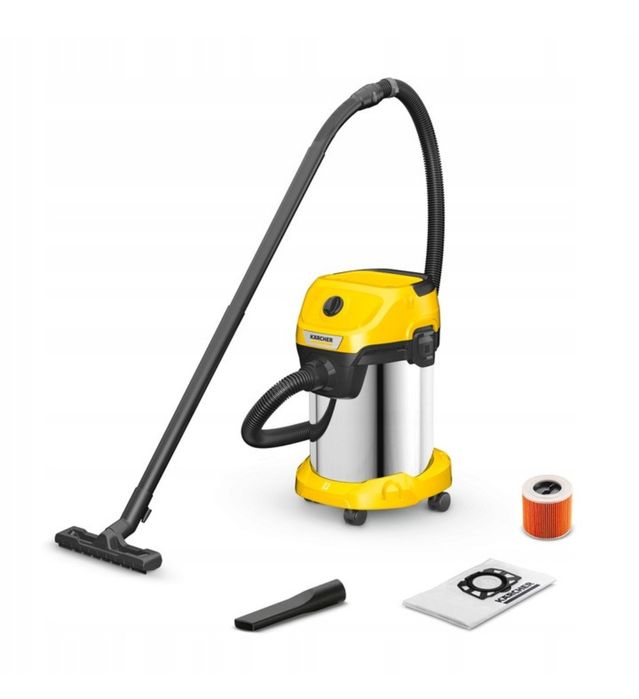Потужний пилосос Karcher  WD3 1.628-443.0 Powerful Сухий і вологий