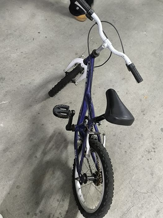 Bicicleta para criança EMT azul para 4/5 anos