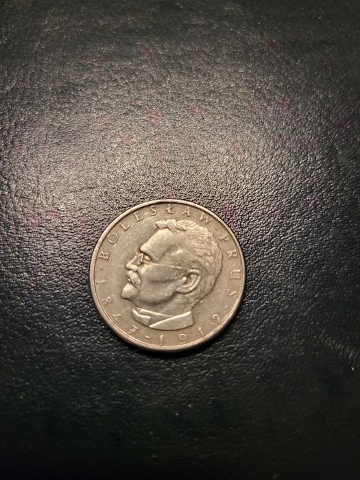 Dwie monety 10 zł B. Prus - 1977 i 1983