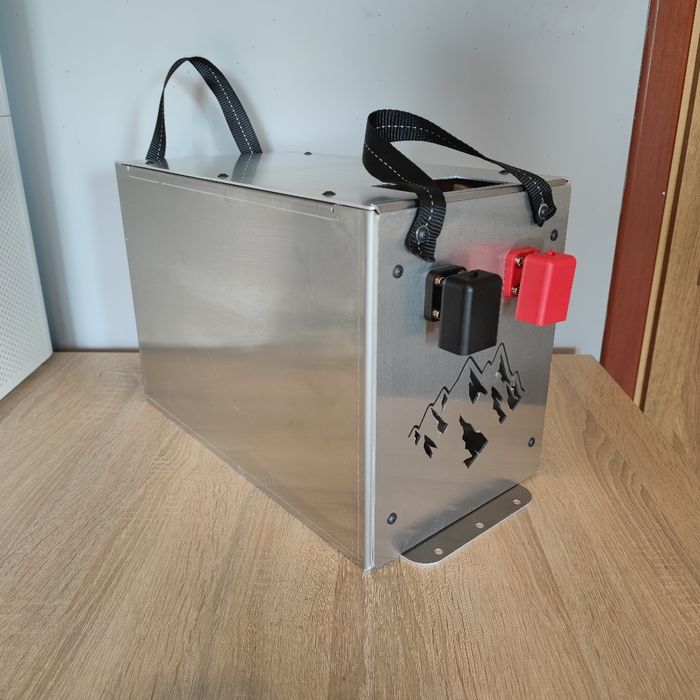 Akumulator 12V LiFePo4 Korpus obudowa Aluminium Kamper Garaż