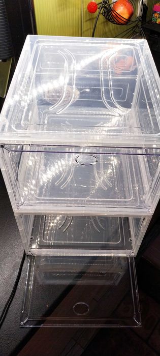 Pudełka, pojemniki na buty, zamykane 9 szt.