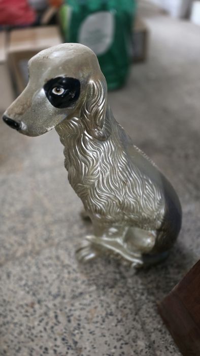 Cão de Loiça dourado