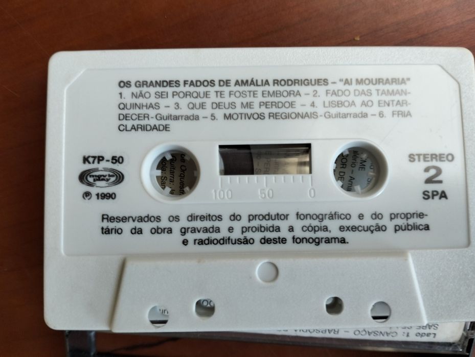 K7 Amália Rodrigues (Ai Mouraria)