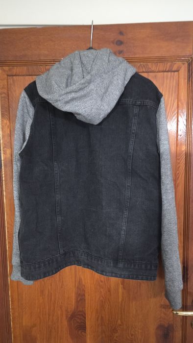 Primark śliczna kurtka jeansowa katana czarna M