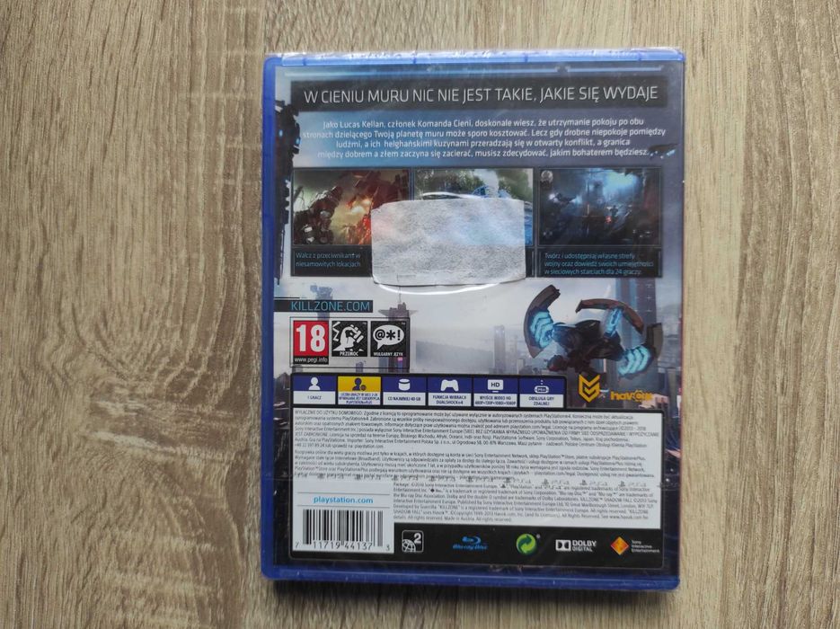 Killzone Shadow Fall PL - PS4 - Nowa w folii