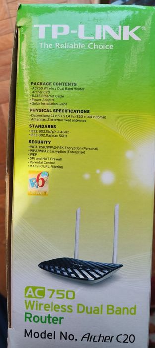 Router wifi TP-Link Archer C20.