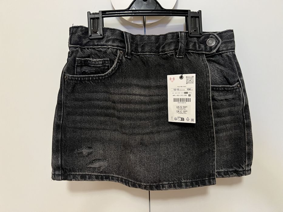Шорти спідниця zara 12-13 років 156 см