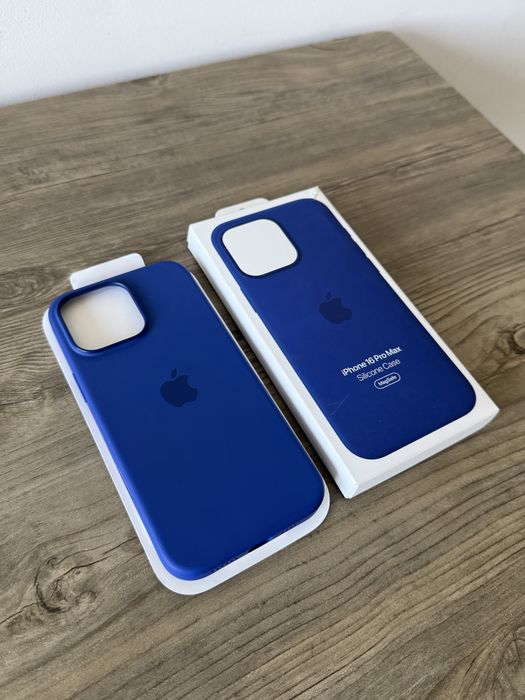 Oryginal Etui IPhone 16Pro Max Blue