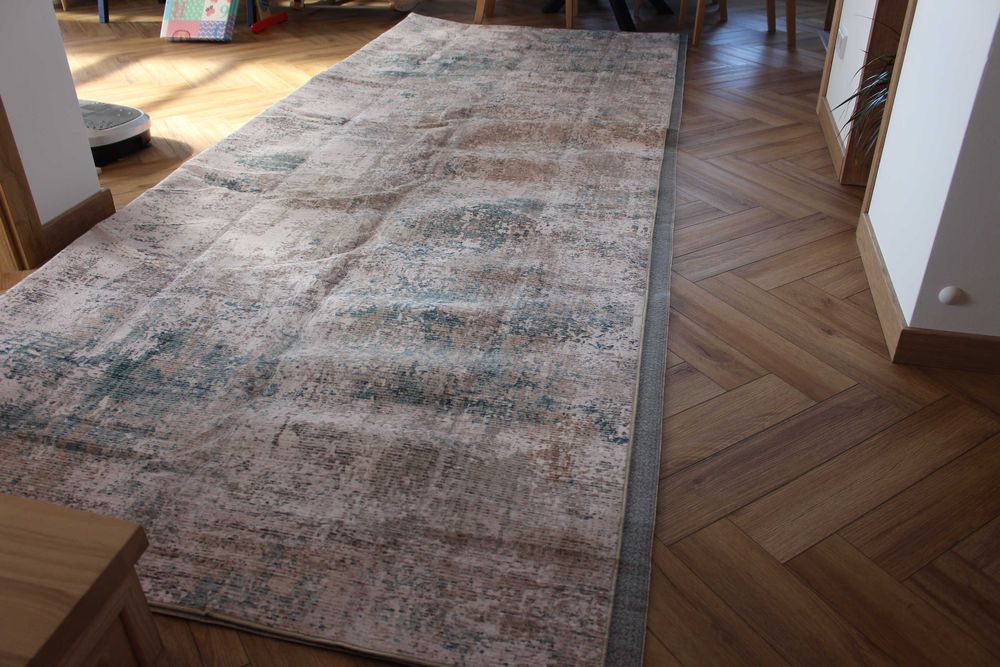 Dywan aksamitny bardzo przyjemny w dotyki duży 390x300