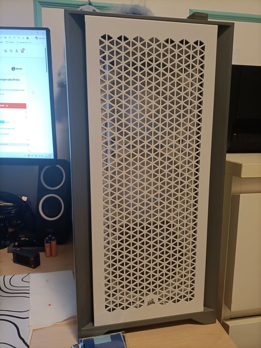 Caixa Corsair 4000d Airflow Branca