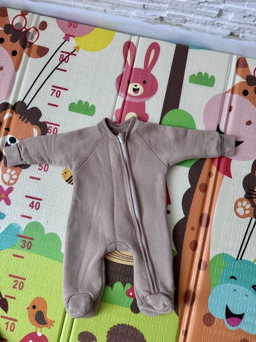 Флісовий ромпер 62 розмір 0-3 місяці