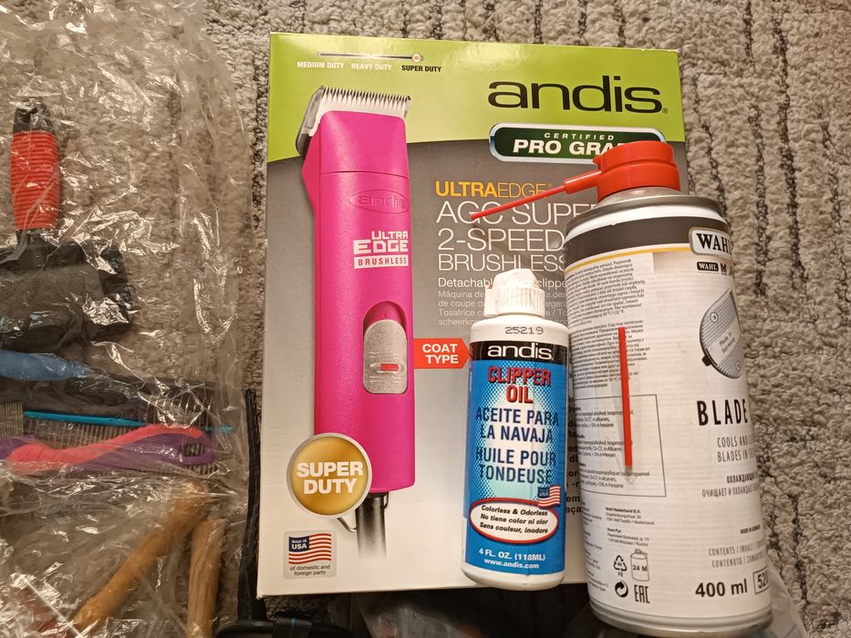 Andis maszynka trymer grooming duży zestaw