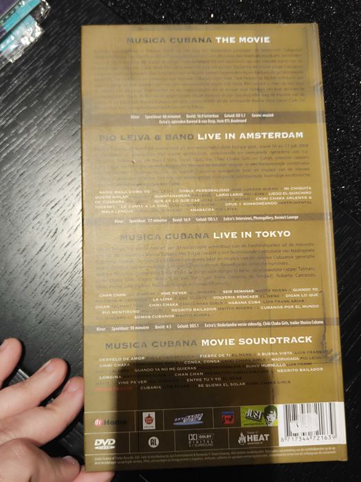Pack "Música cubana" com filme e banda sonora