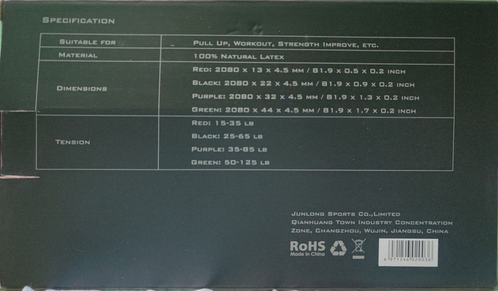 Резинки для тренировок