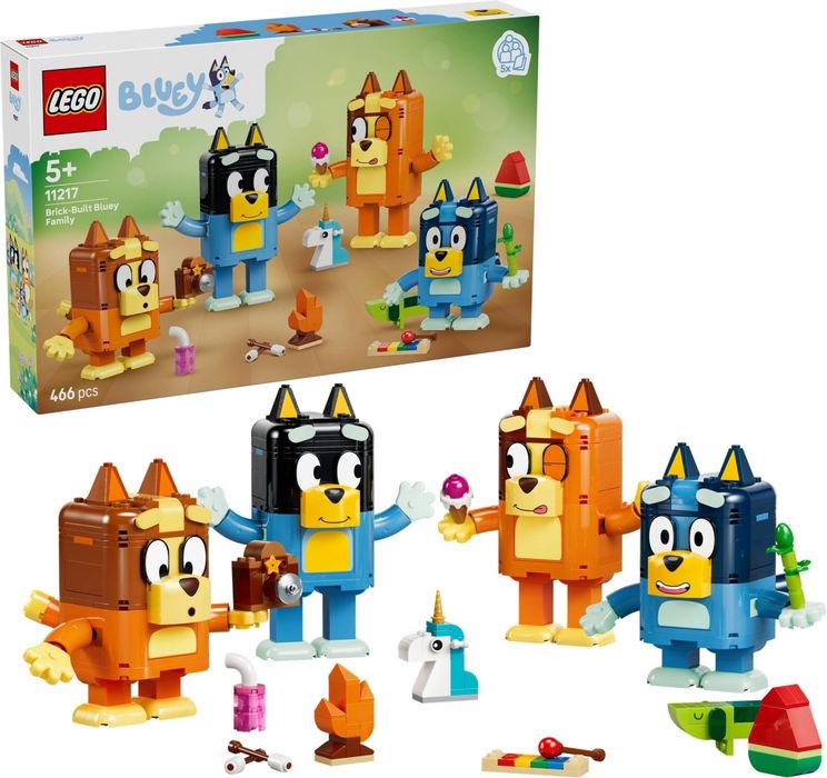 LEGO: LEGO® 11217 Сім’я Блуї (Brick-built Bluey Family)