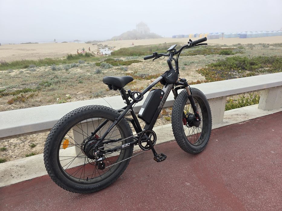 Bicicleta eletrica LANKELEISI MG740 PLUS 2x1000W Dual Motor