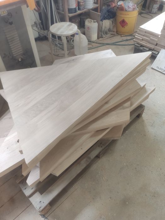 Schody stopnie dębowe