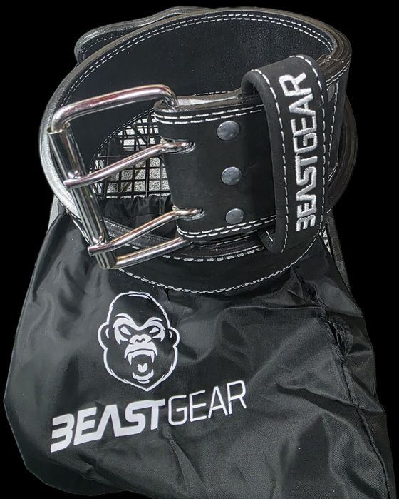 Pas do Podnoszenia Ciężarów Beast Gear Długość 130cm Szer 10cm D02