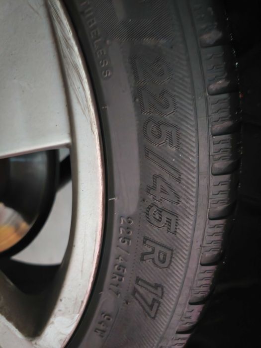 Jantes 17 com pneus 5x112