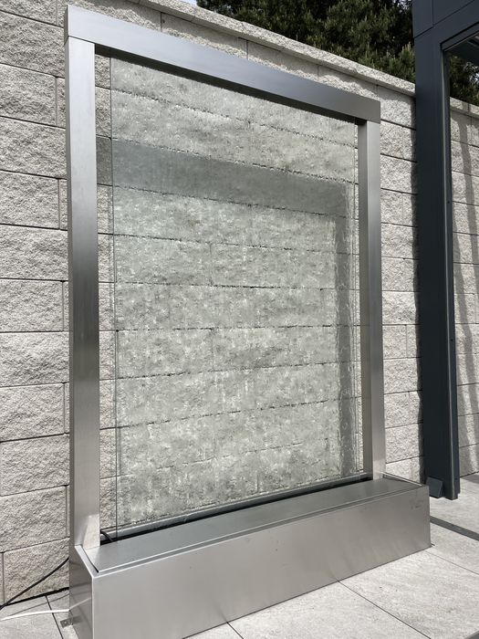 Ściana wodna fontanna