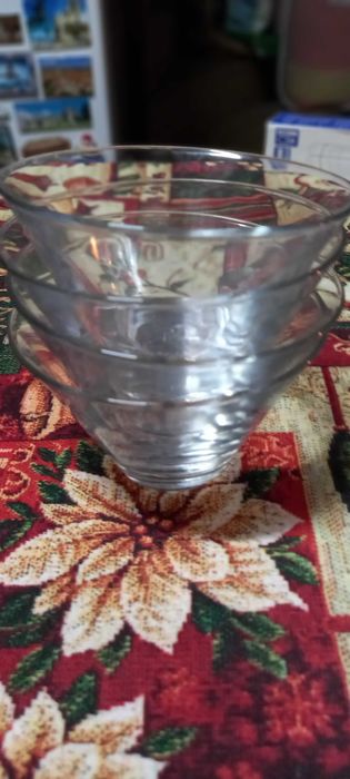 4 copos/recipientes de sobremesa - Kasa