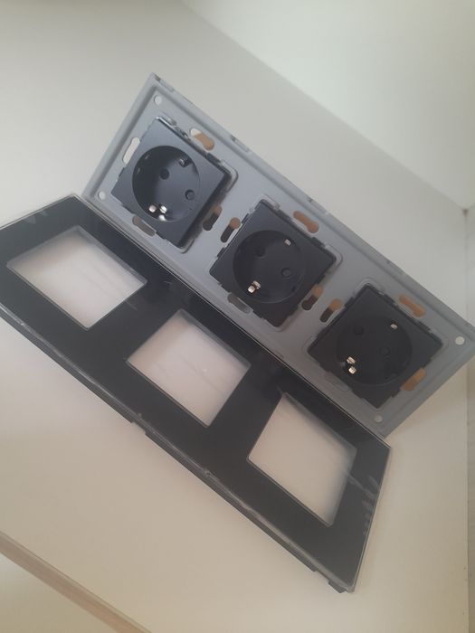 Ramka + trójnik komplet