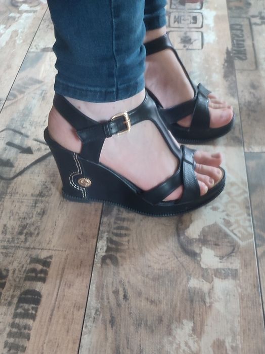 Buty Vices 37 buty damskie czarne na koturnie