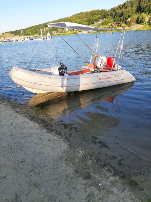 Rib łódka kolibri z silnikiem spalinowym
