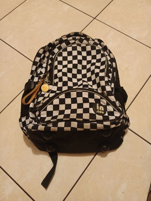 Plecak szkolny kratka