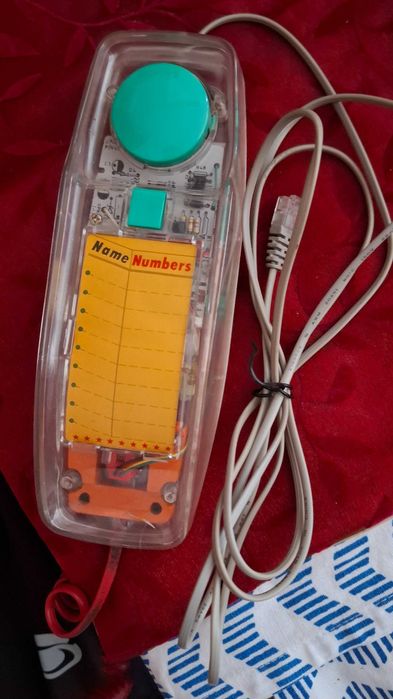 Telefone de rede fixa transparente Modelo ATT 4 ACIKO