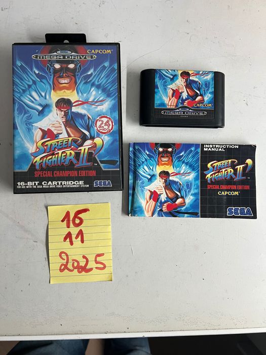 Street fighter 2 sega mega drive