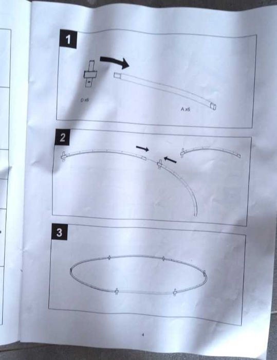Trampolina dla dzieci trampolina dziecięca zewnętrzna okrągła 244 cm