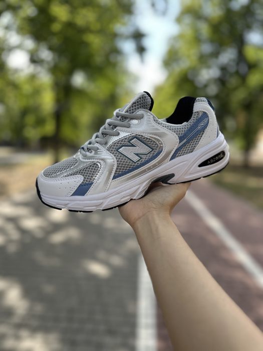 Кросівки New Balance 530 white steel blue жіночі