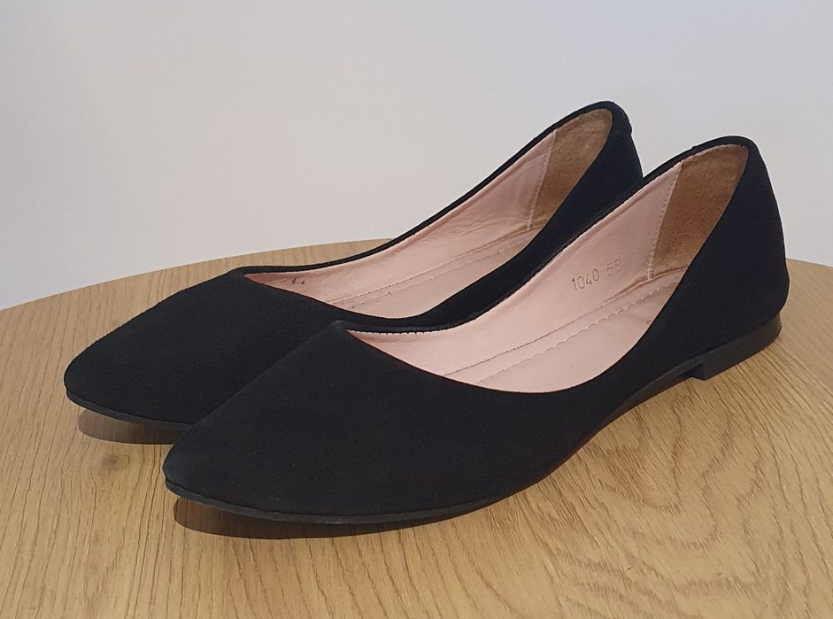 Балетки Estro чорні