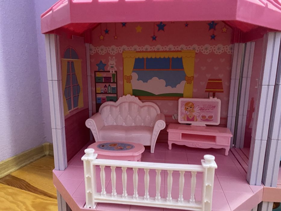 Домик для кукол, дім для ляльок, Pretty Dollhouse 6+