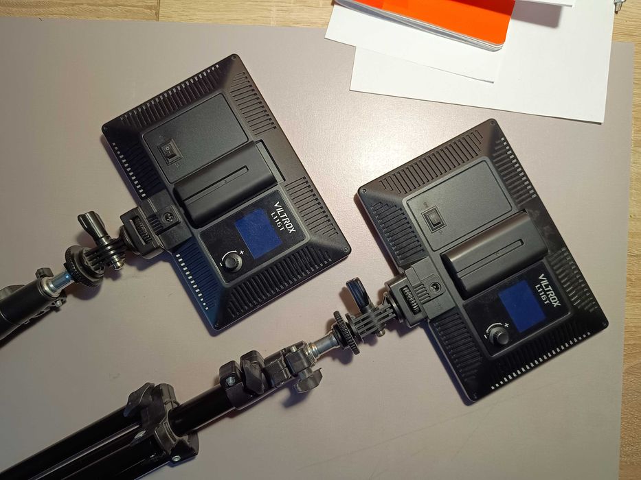 Lampy Viltrox L116T x2 + akcesoria