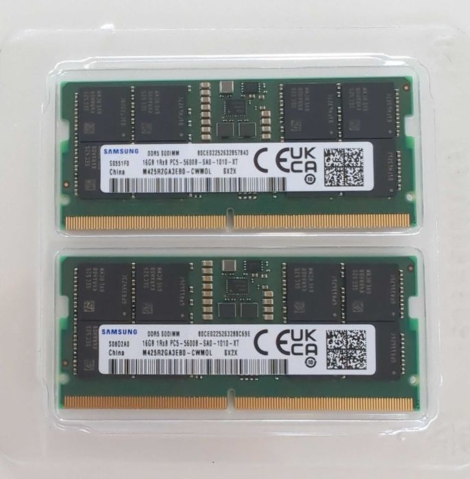 RAM 32GB (2x16GB) DDR5